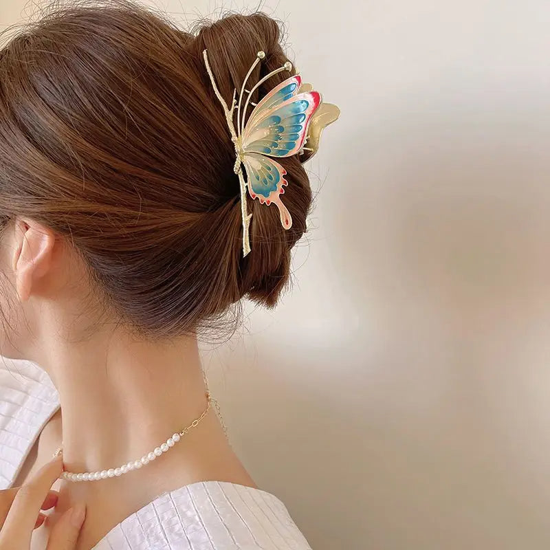 Pinza de Pelo – Mariposa